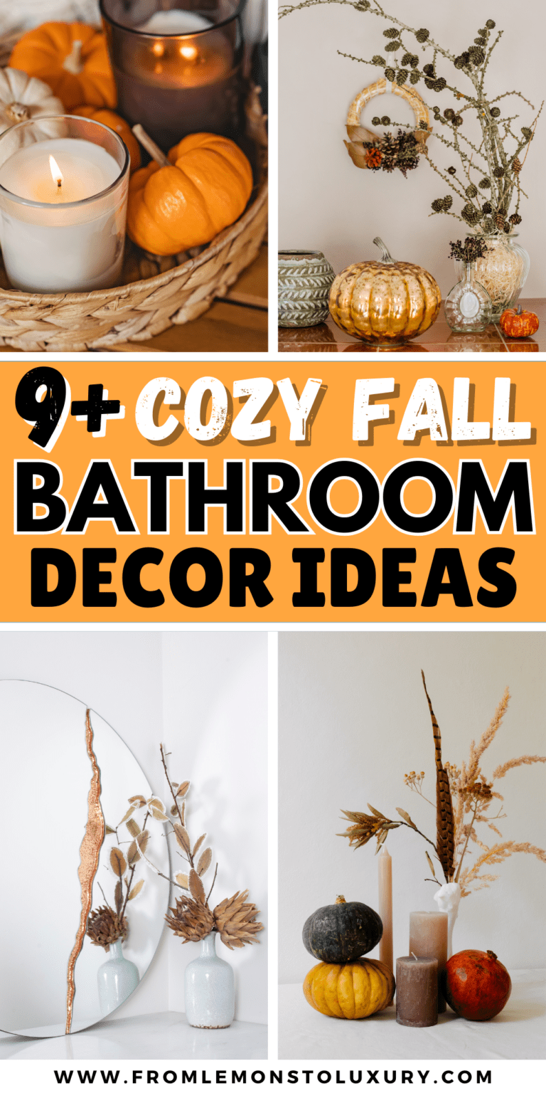 9+ Best Cozy Fall Bathroom Decor Ideas You Need