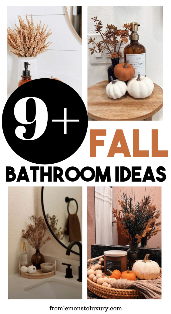 15+ Fall Bathroom Decor Ideas for a Cozy Autumn Season