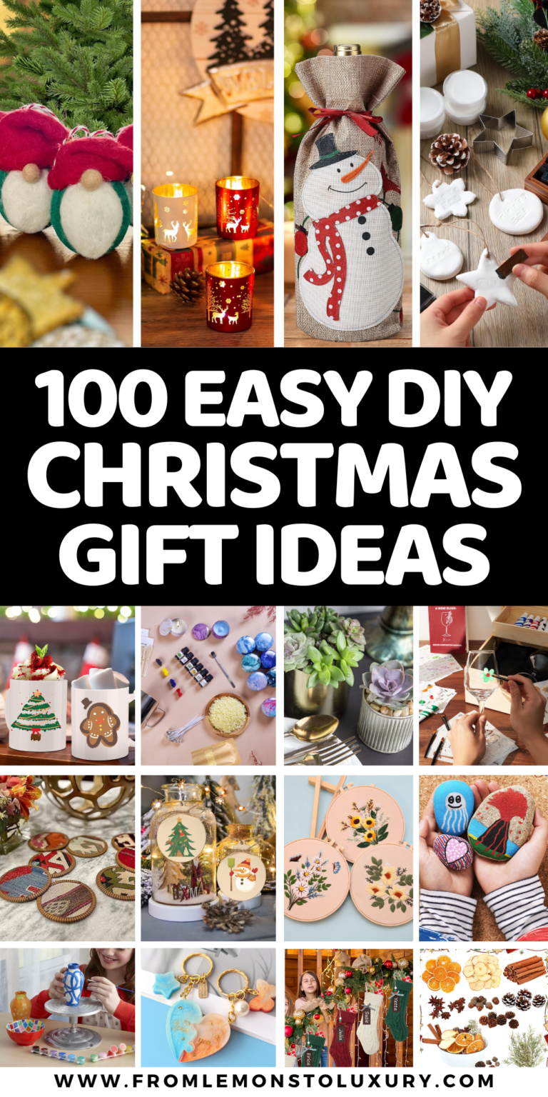 100+ Cheap and Easy DIY Christmas Gifts You Can Make This Holiday Season