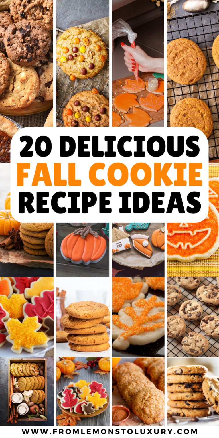 20+ Best Fall Cookie Ideas: Delicious and Easy Recipes