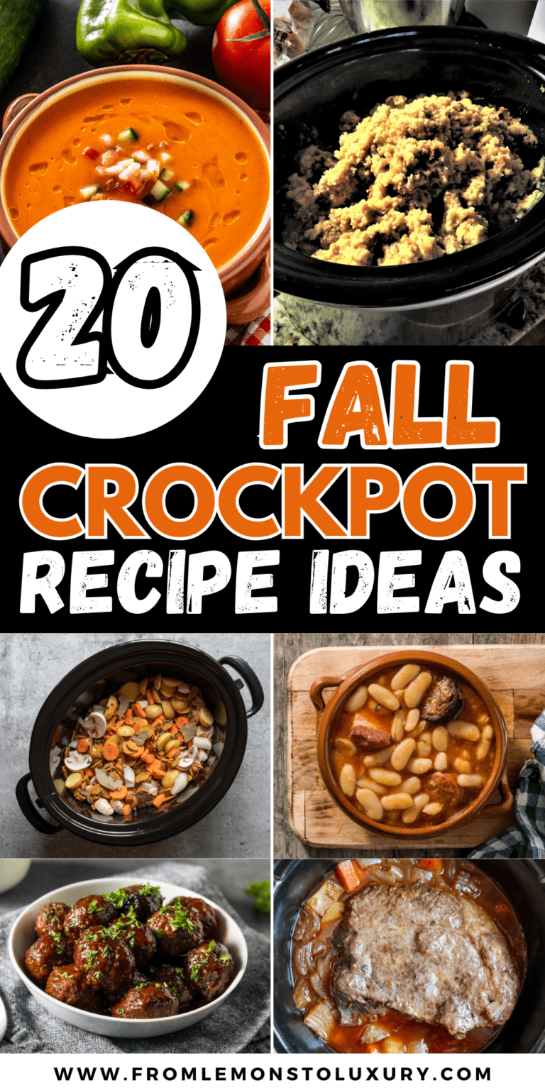 20+ Easy Fall Crockpot Recipes That are Fool Proof