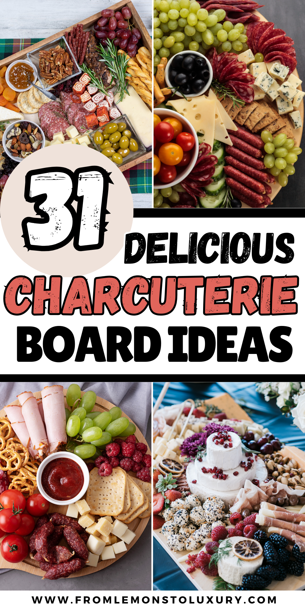 21+ Essential Charcuterie Ingredient Lists and Board Maps - From Lemons ...
