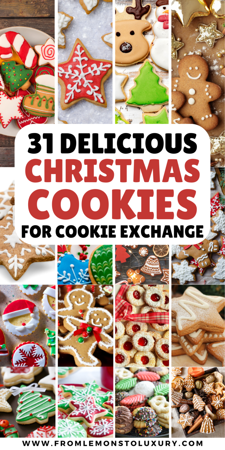 31+ Easy Christmas Cookies For Cookie Exchange That Are Memorable and Delicious