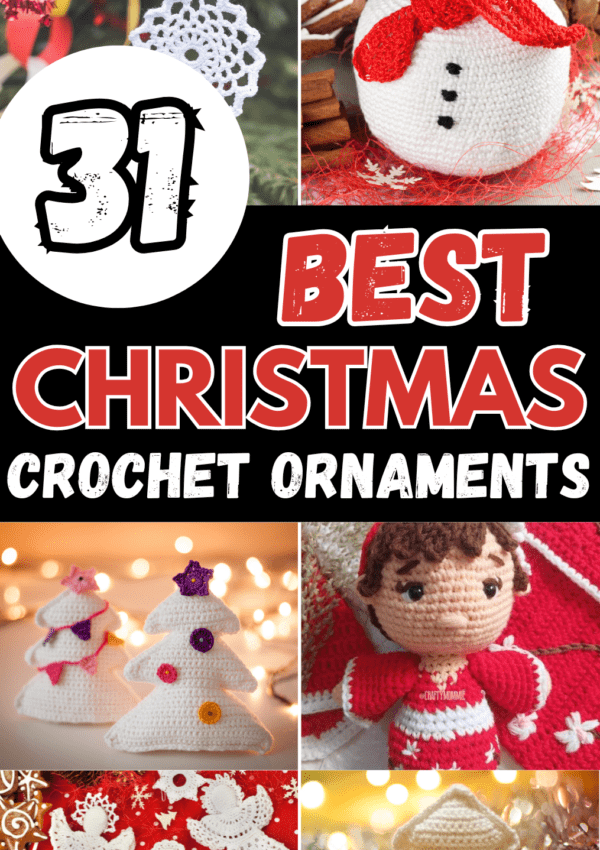 31+ Easy DIY Christmas Crochet Ornaments That You Will Love