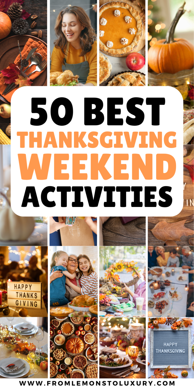 50+ Best Things To Do Thanksgiving Weekend That Are Fun