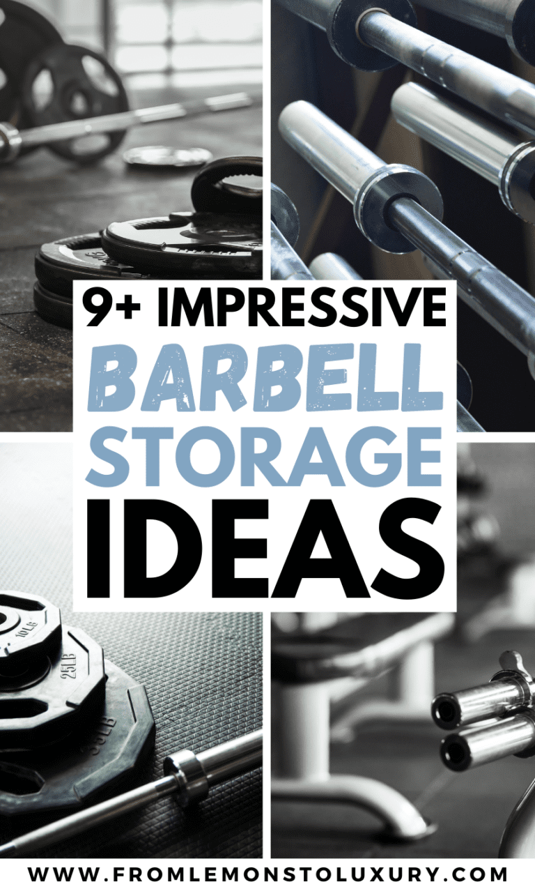 9+ Insanely Good Barbell Storage DIY Ideas That Will Elevate Your Home Gym