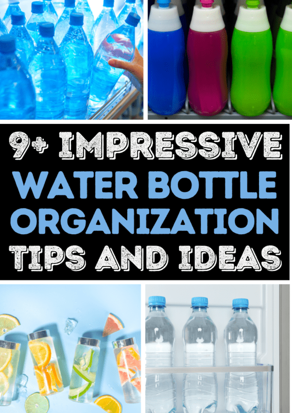 9+ Smart Ways On How To Organize Water Bottles In Kitchen