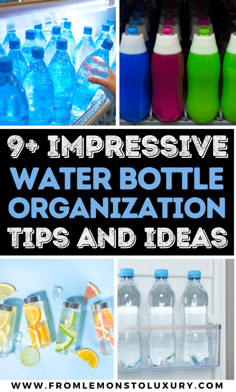 9+ Smart Ways On How To Organize Water Bottles In Kitchen