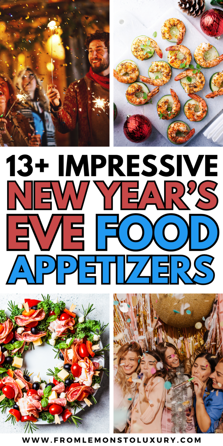 13+ Best New Year’s Eve Food Appetizers That Are A Hit