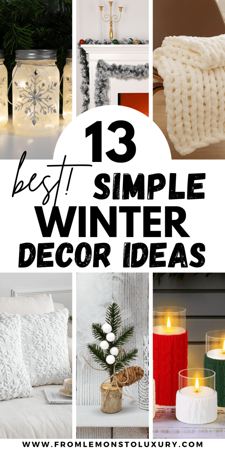 13+ Best Simple Winter Decor Ideas For The Home