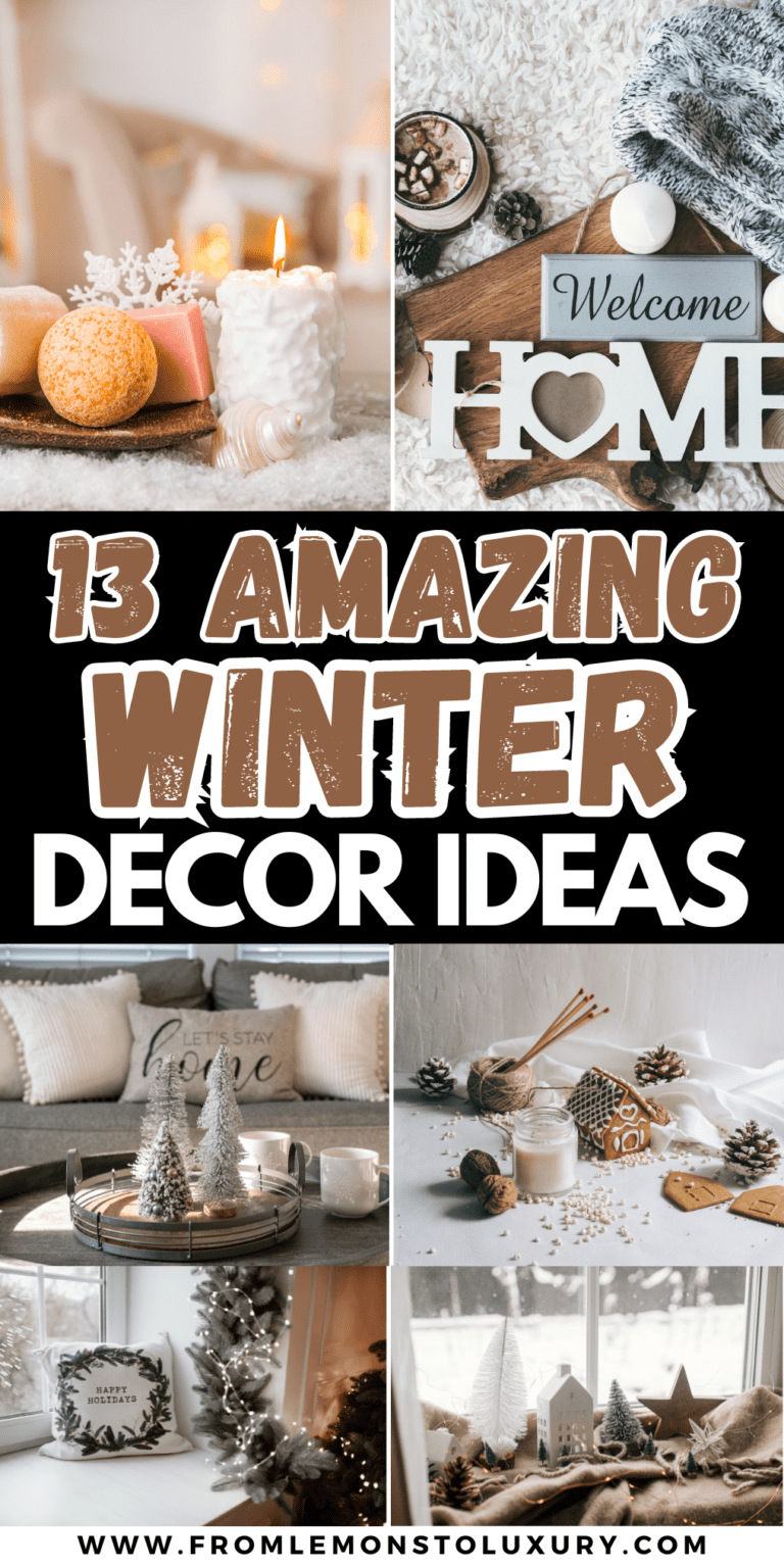 13+ Best Winter Decorations DIY that you will love