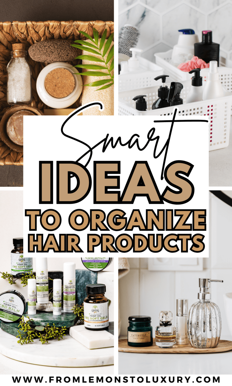 13+ Smart Hacks To Organize Hair Products: Tips and Tricks