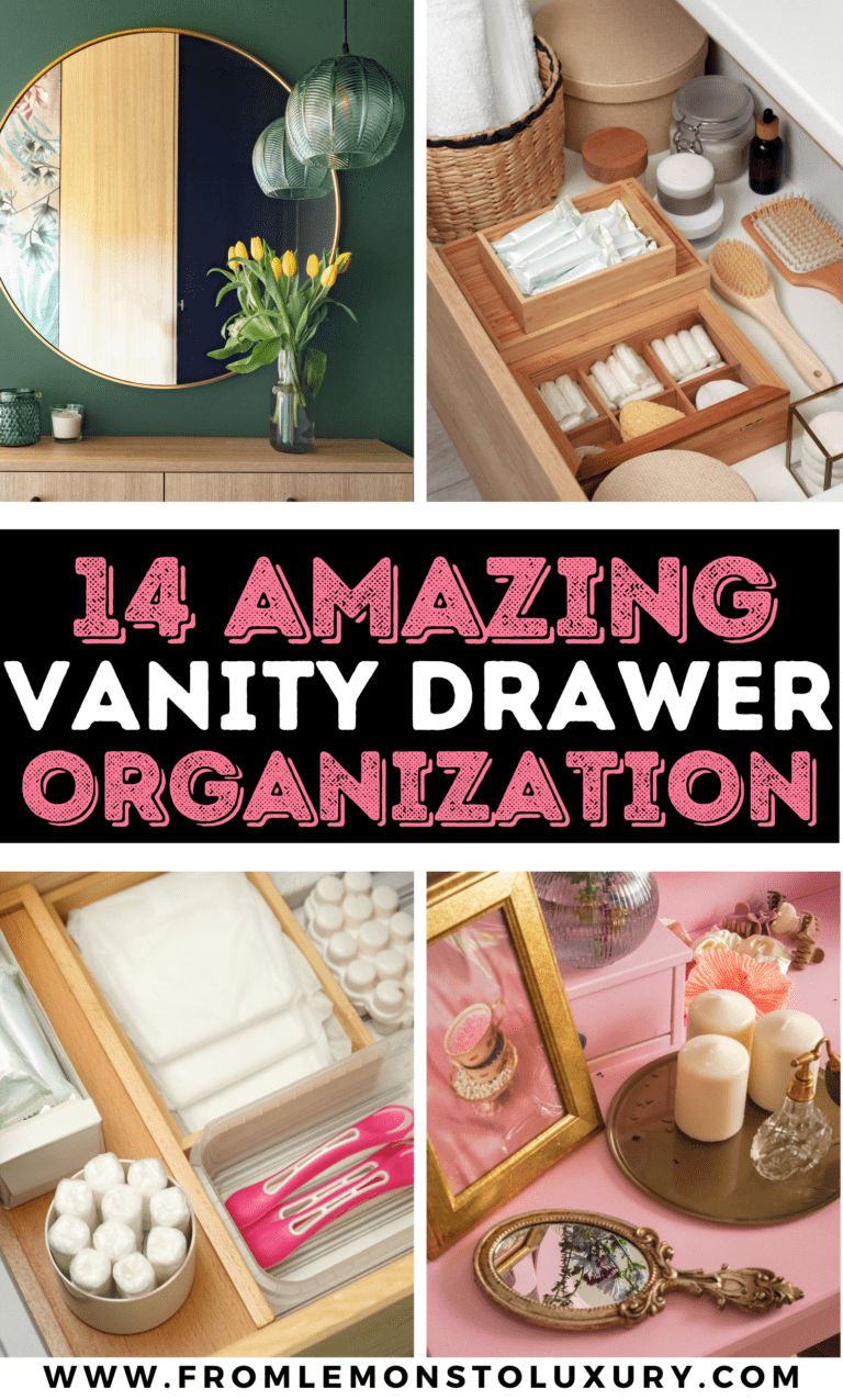 14+ Insanely Good Ways to Organize Vanity Drawers That Will Transform Your Space