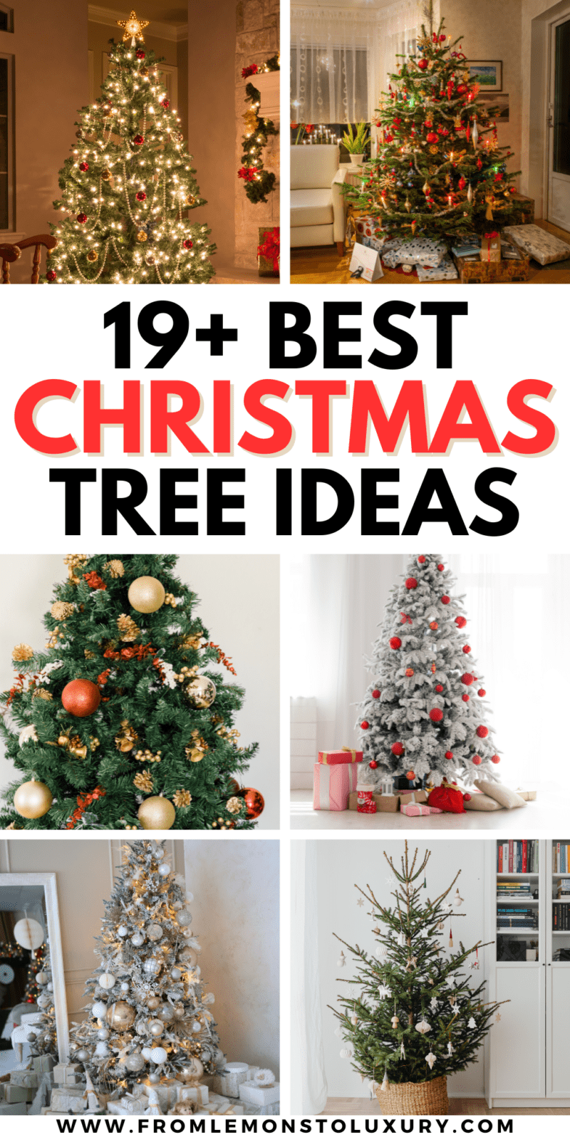 19+ Best Christmas Tree Ideas That You Will Love: Inspiration for Your ...
