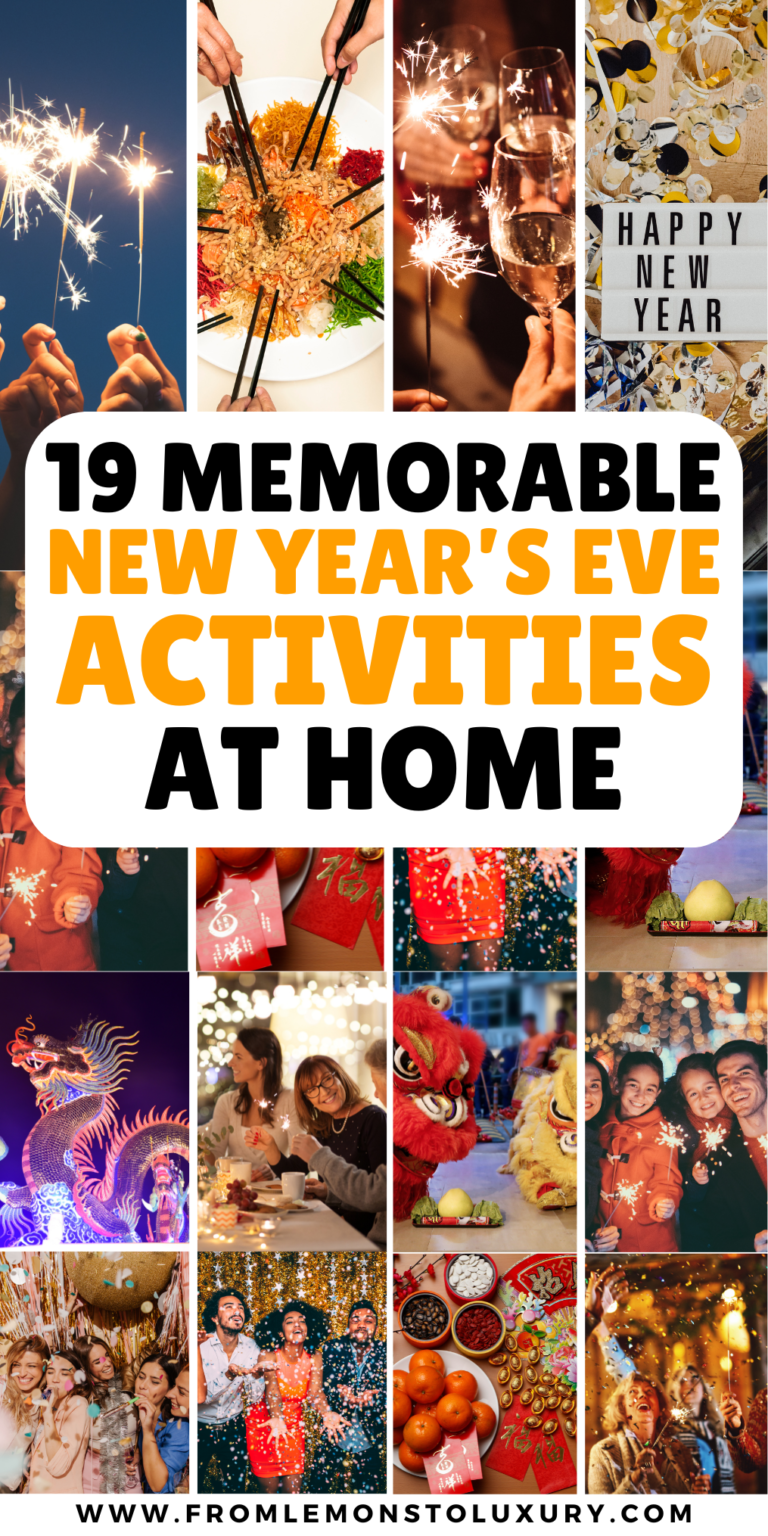 19+ best new years activities at home that are memorable