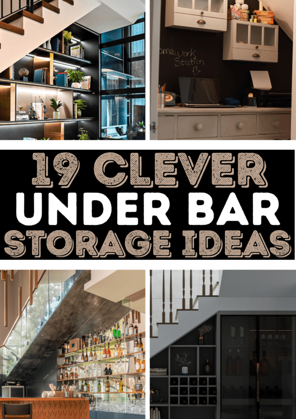 19+ Under Bar Storage Ideas That Will Help You Stay Clean and Tidy