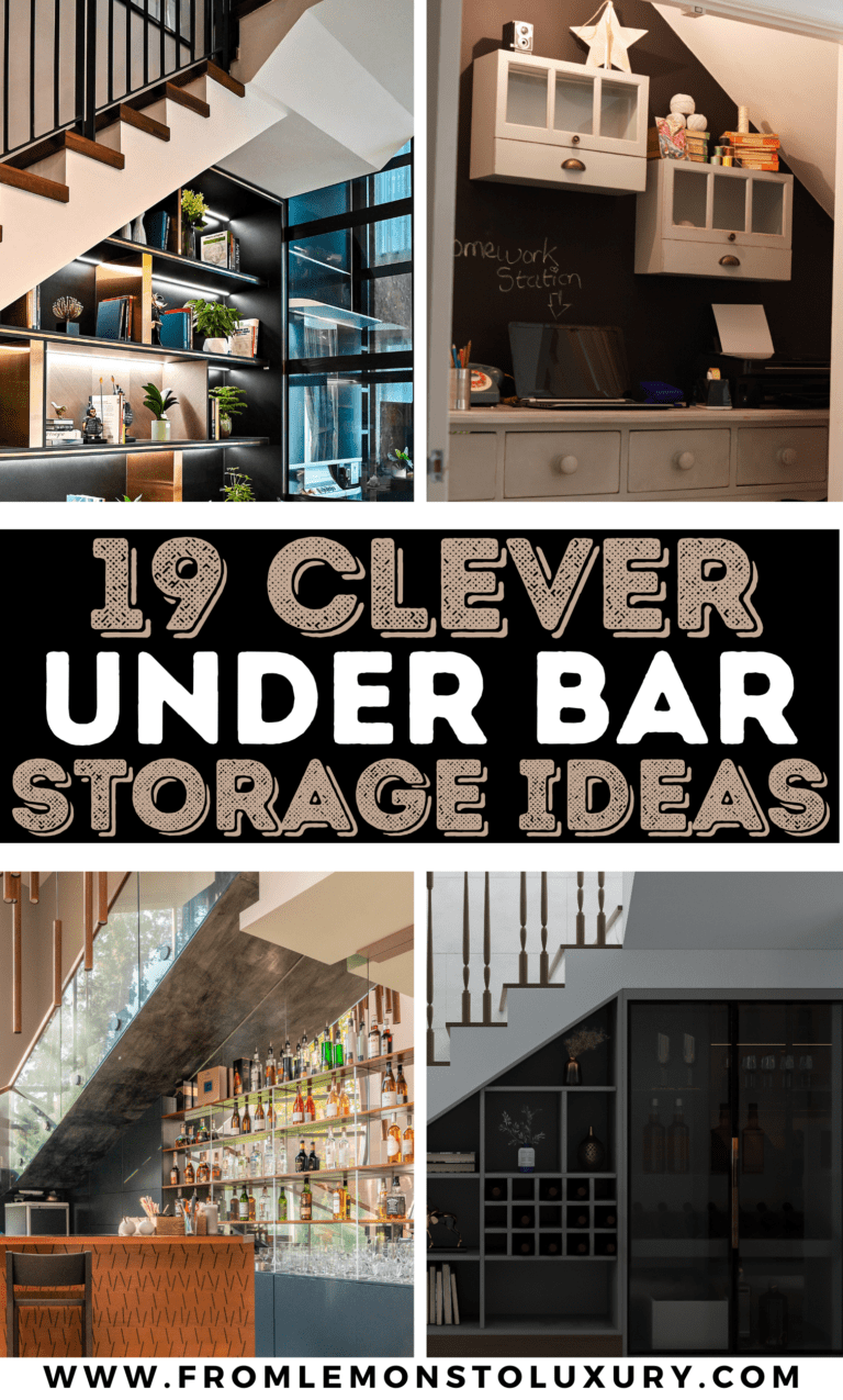 19+ Under Bar Storage Ideas That Will Help You Stay Clean and Tidy