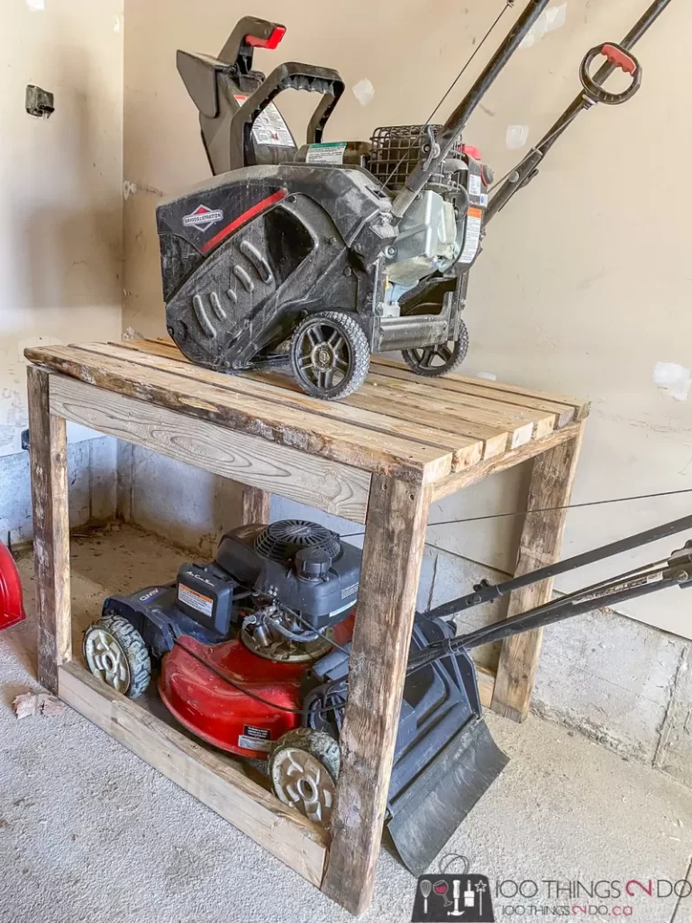 9+ Easy Outdoor Lawnmower Storage Ideas That Are Genius