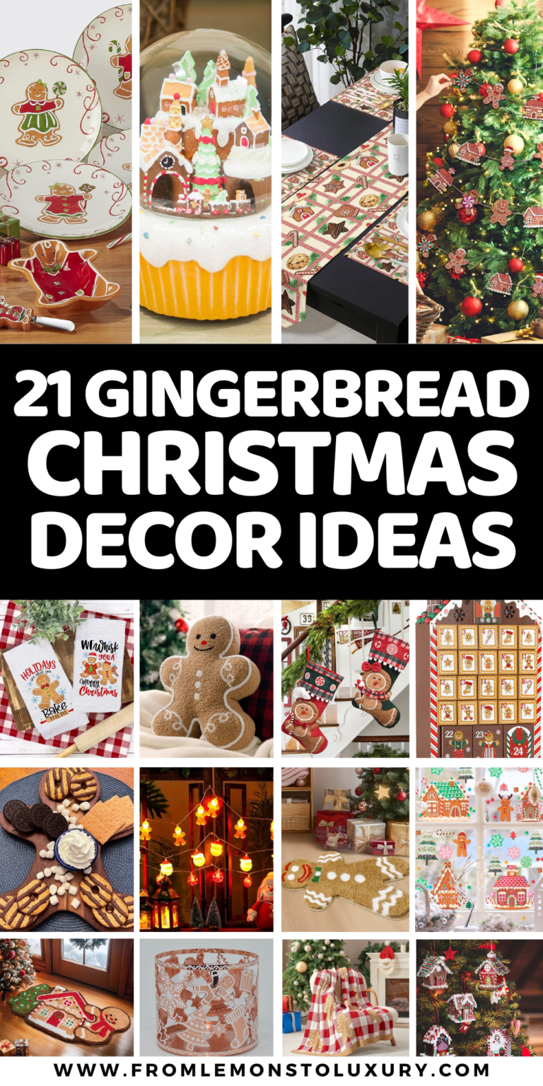 21+ Best Gingerbread Christmas Decor Ideas You’ll Love