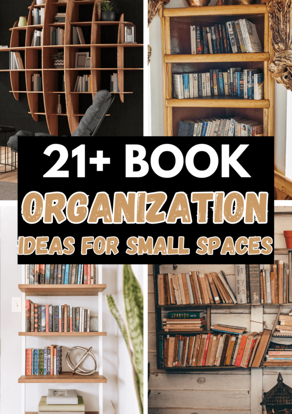 21+ Best Ways On How To Organize Books In A Small Space