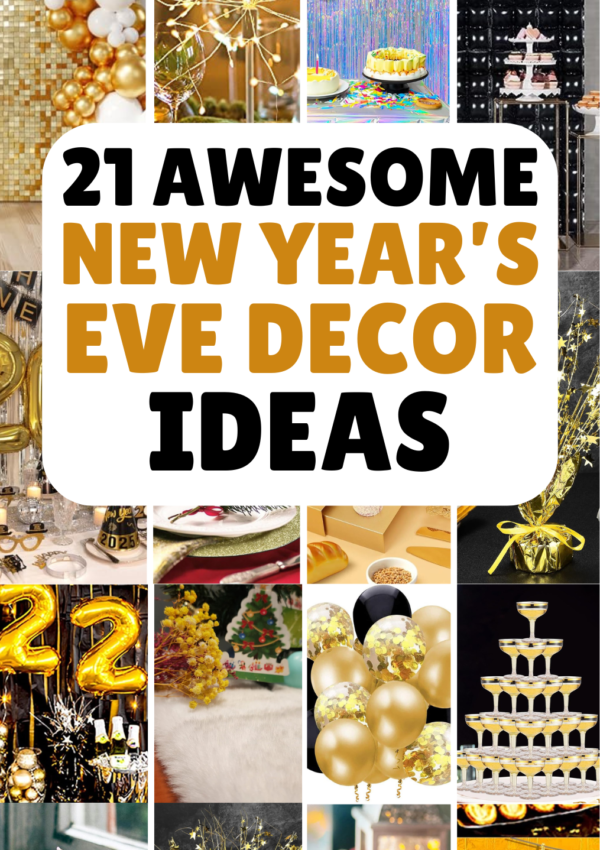 21+ Insanely Good New Year’s Eve Decorations That Stand Out