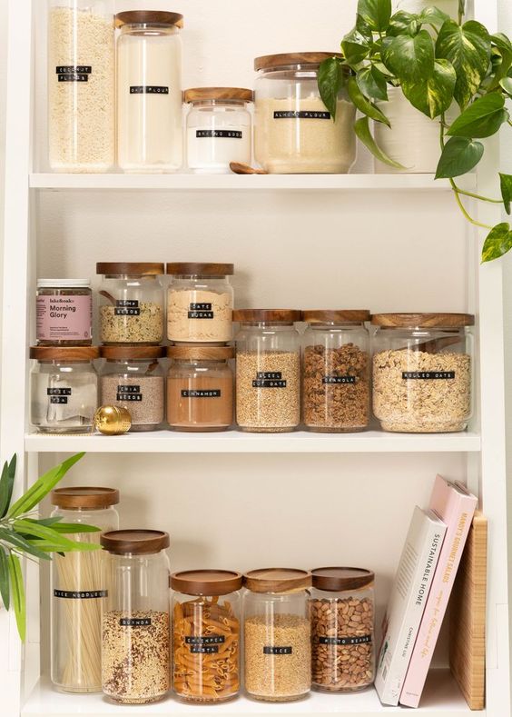 13+ Secret Glass Jar Storage Ideas For Kitchens All Homeowners Know ...