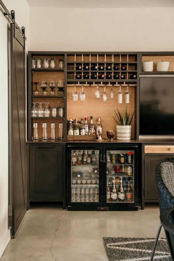 19+ Under Bar Storage Ideas That Will Help You Stay Clean and Tidy