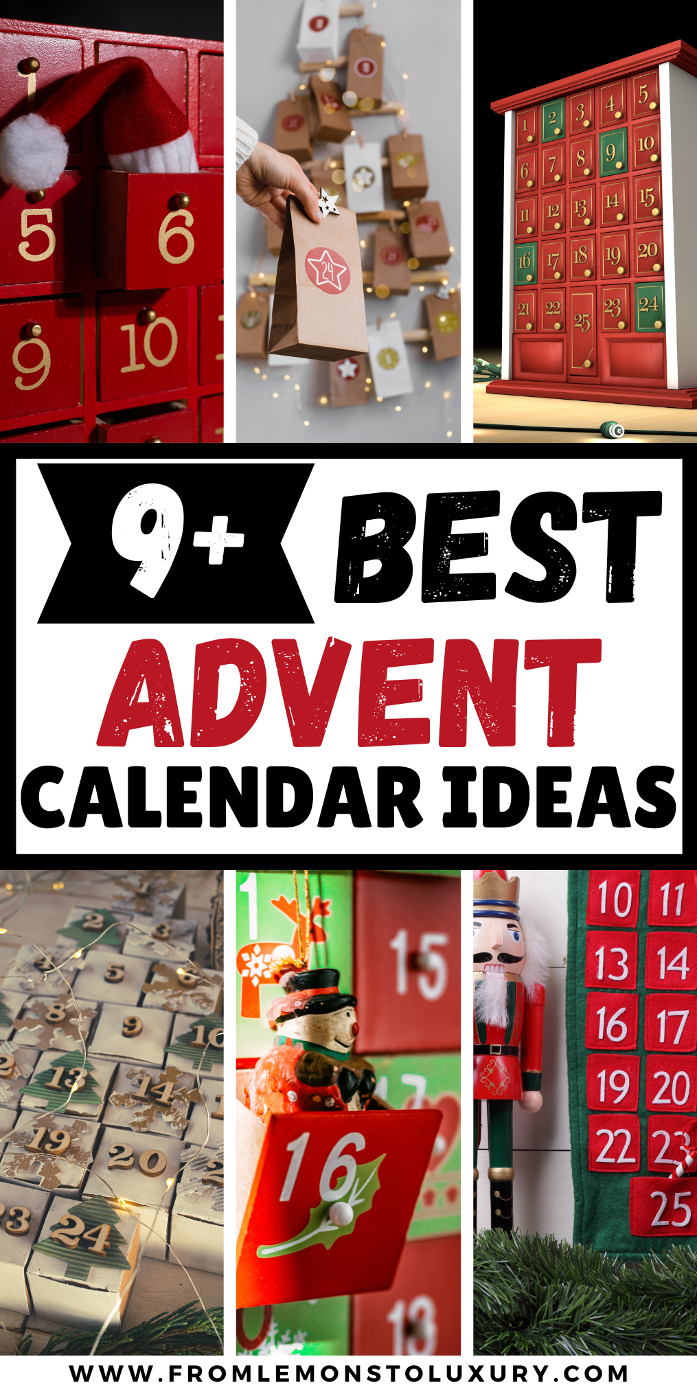 9+ Best Advent Calendar Ideas You Will Love - From Lemons To Luxury