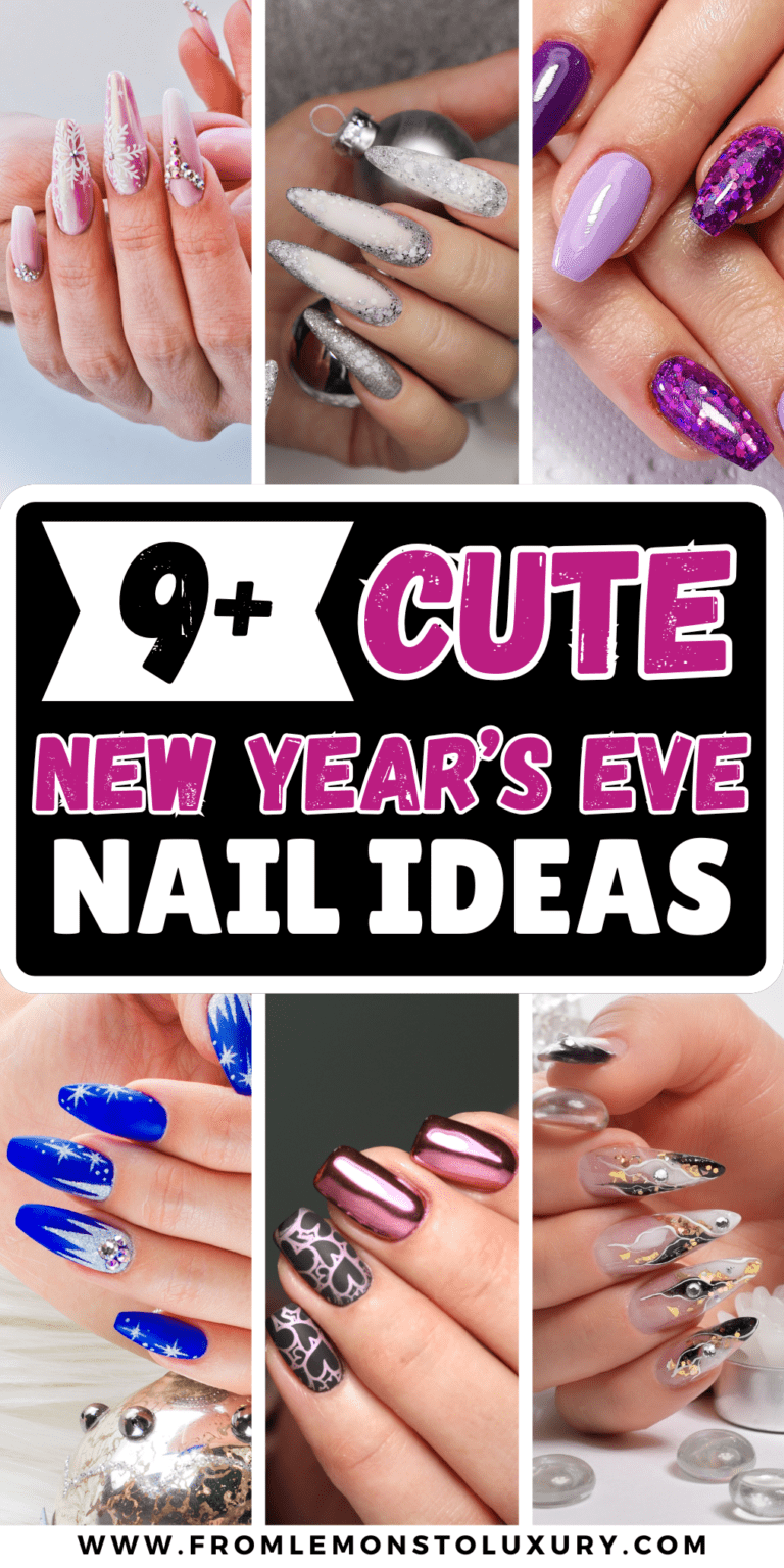 9+ Best New Year’s Eve Nails Ideas That Are Perfect