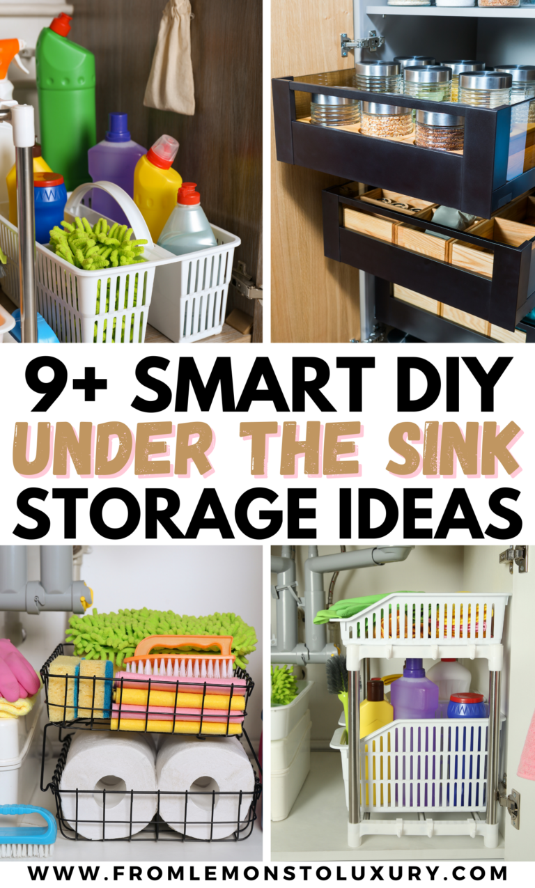 9+ DIY Under The Sink Storage Ideas That Actually Work