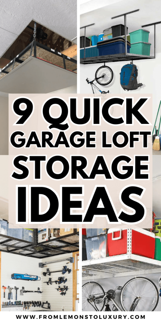 Garage Loft Storage Ideas