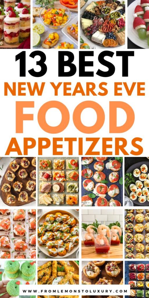 New Year's Eve Food Appetizers
