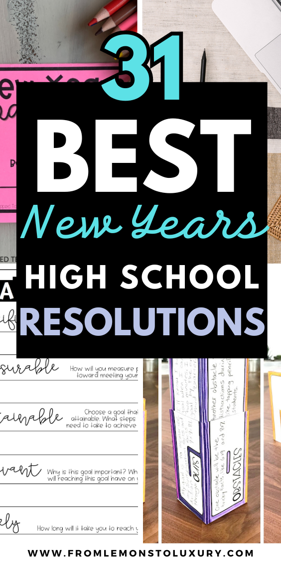 new years assignment for high school students