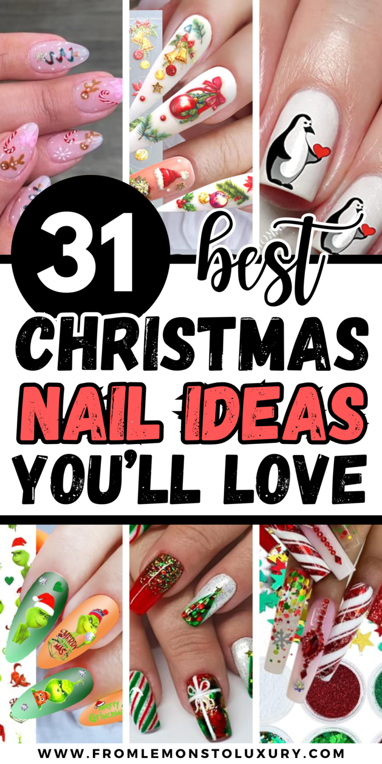 31+ Best Christmas Nail Ideas That Are Stunning