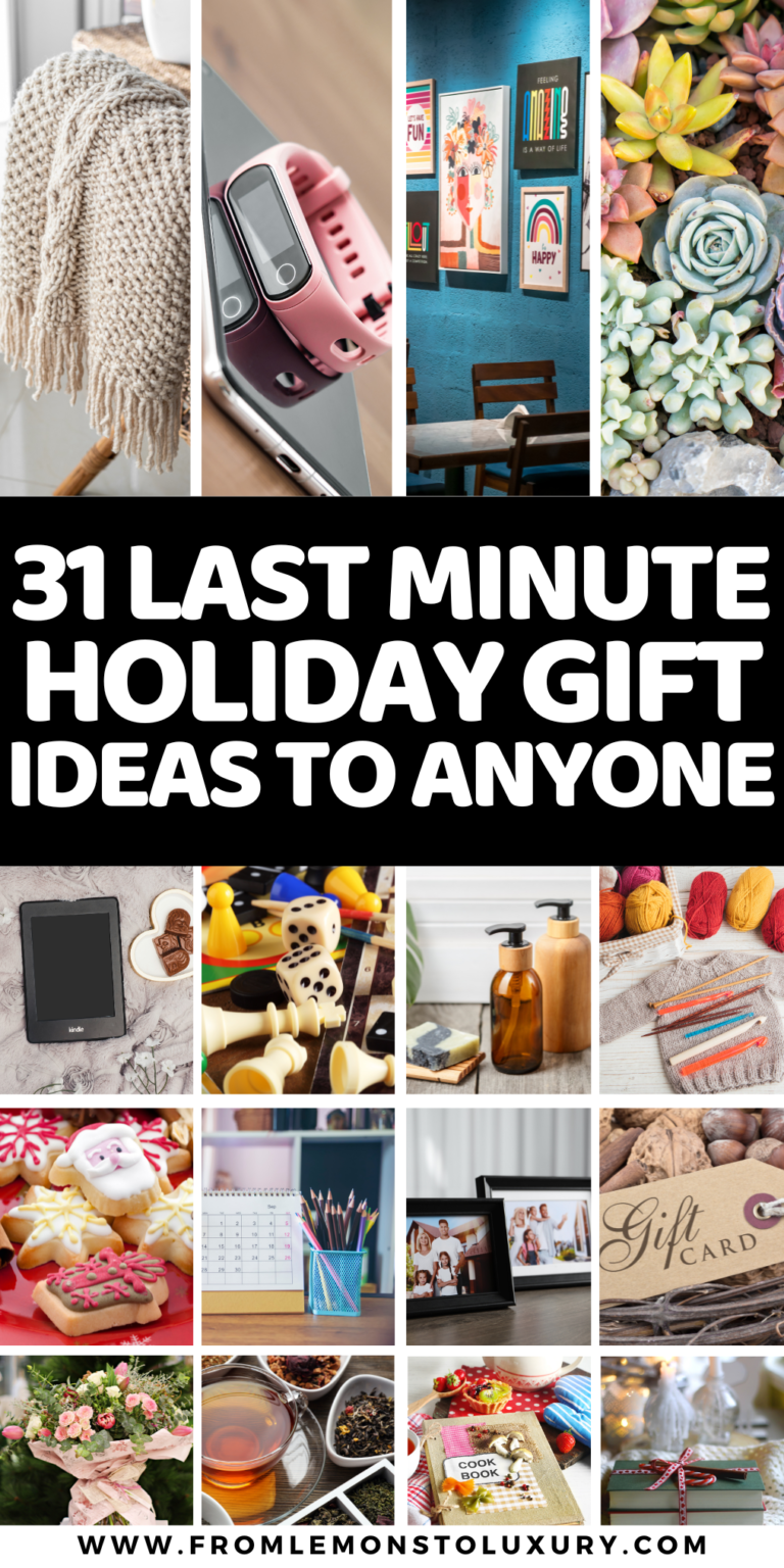 31+ Last Minute Holiday Ideas To Give Anyone