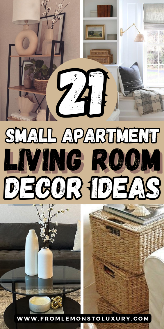 21+ Insanely Smart Apartment Living Room Ideas on a Budget - From ...