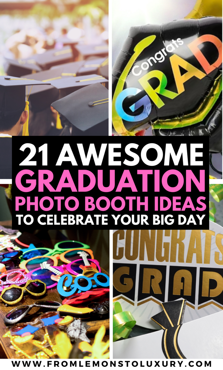 21+ Stunning Graduation Photo Booth Ideas That Are Unforgettable