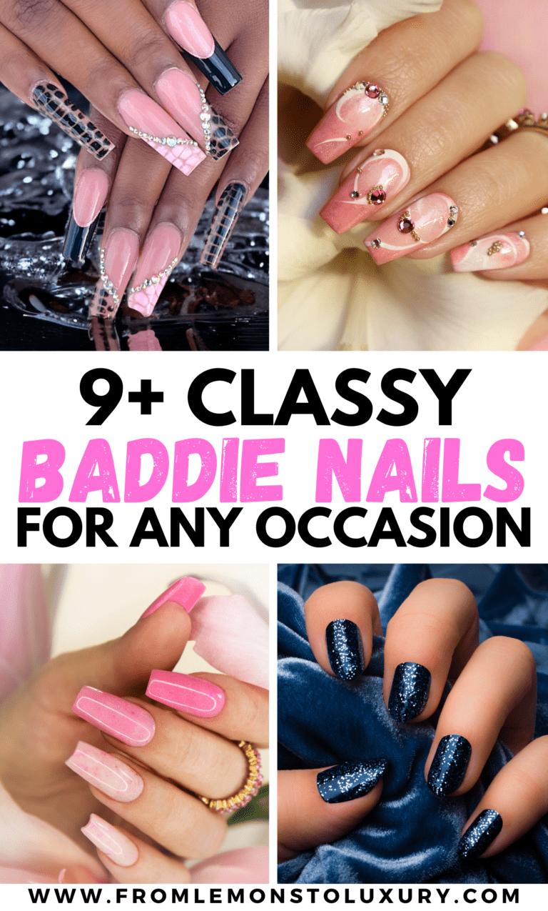 9+ Best Classy Baddie Nails For Every Occasion That Looks Stunning