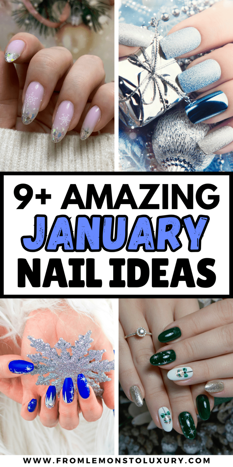 9+ Best January Nails That Look Elegant and Stunning