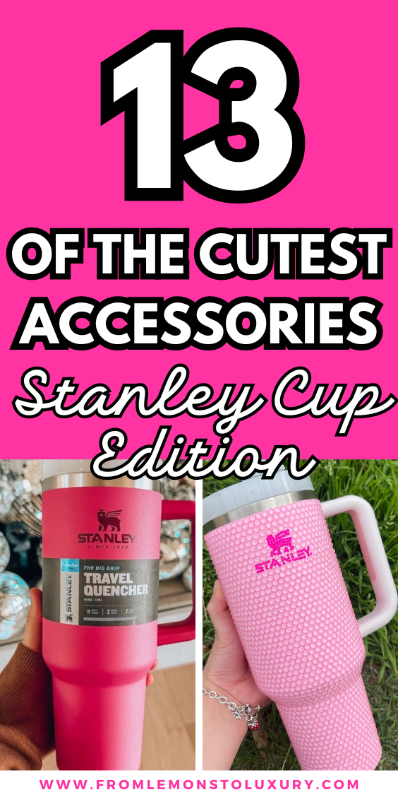 13 Cutest Stanley Cup Accessories That Elevate Your Hydration   Stanley Cup Accessories 