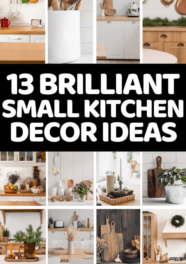 13+ Brilliant Small Kitchen Decor Ideas On A Budget That Will Make Your Space Bigger