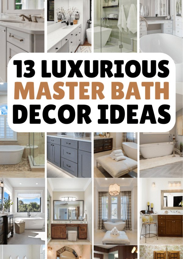 13+ Luxurious Master Bath Ideas That Feels Like A 5 Star Hotel Room