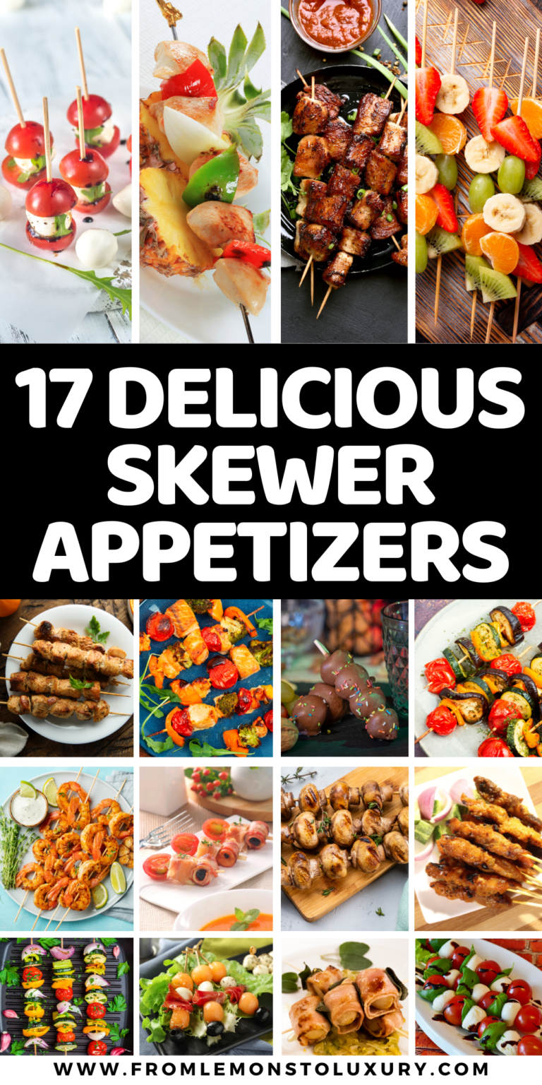 17+ Best Skewer Appetizers To Serve At A Party