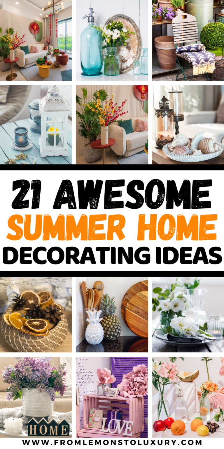 21+ Insanely Brilliant Summer Decorating Ideas For Every Area In Your Home