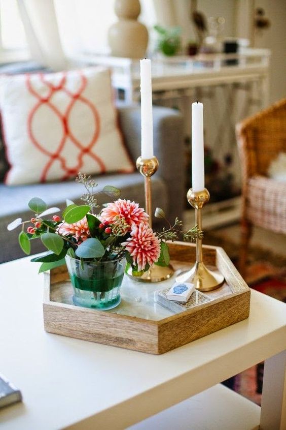 21+ Most Stunning Ways To Decorate A Coffee Table That Anyone Can Do