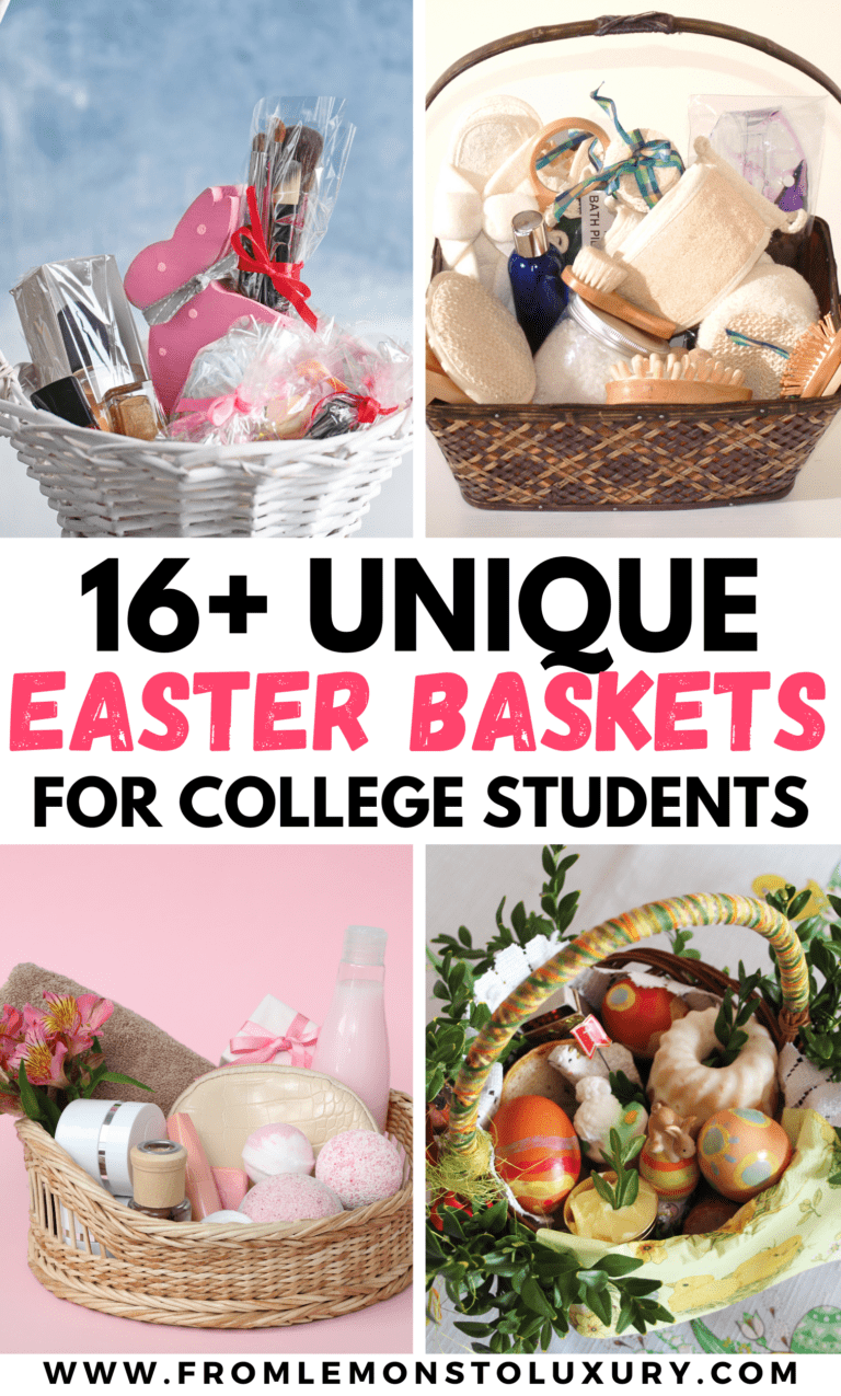 16+ Unique Easter Basket Ideas For College Students