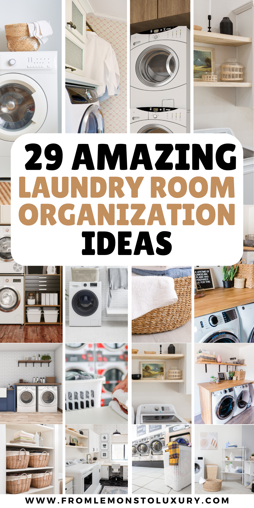 29+ Insanely Organized Laundry Room Ideas That Transform Your Space ...