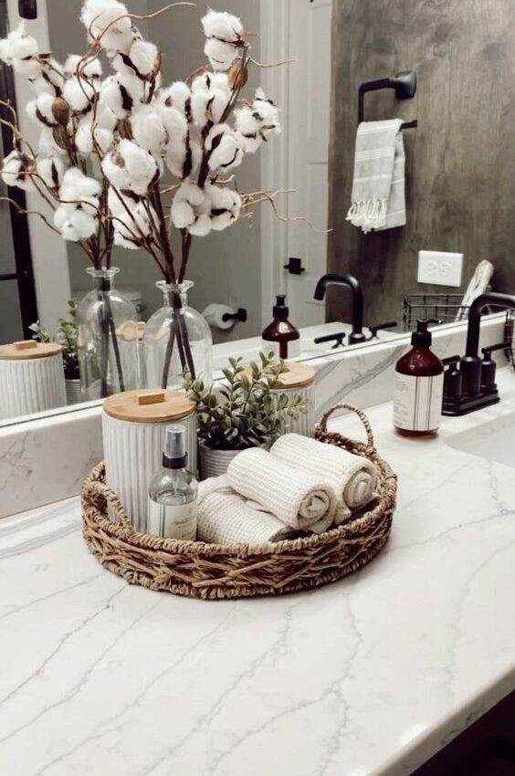 21+ Actually Amazing Guest Bathroom Counter Ideas That Will Elevate Your Decor