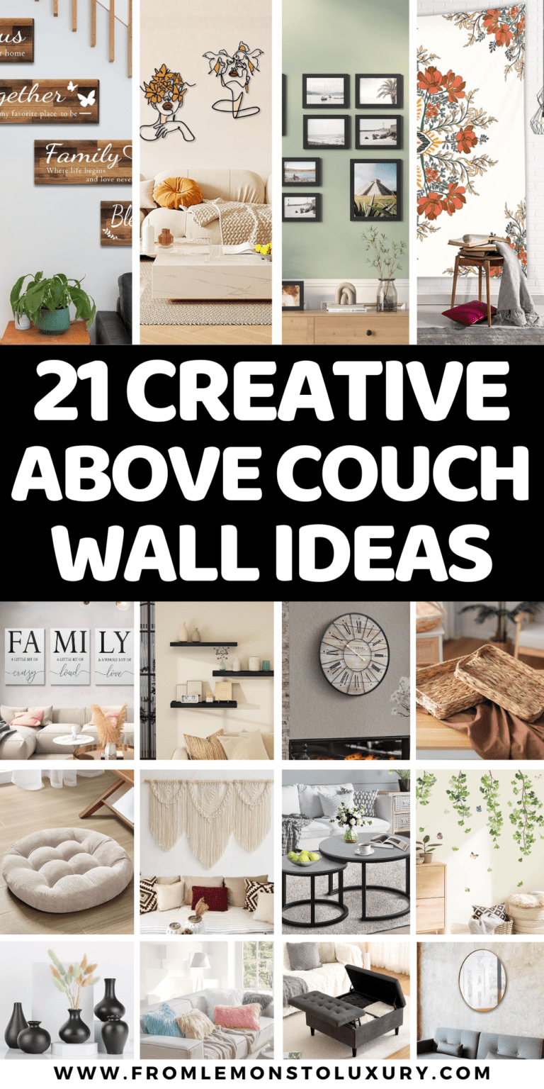 21+ Insanely Cute Above The Couch Wall Ideas