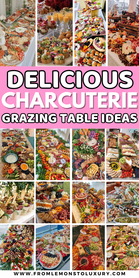 21+ Insanely Impressive Charcuterie Grazing Table Ideas